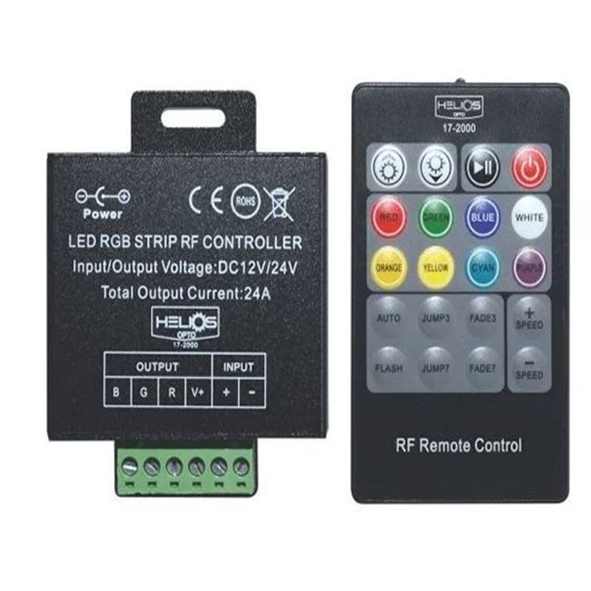 RGB Led KontrolörIP 2020 ADC 12-24 V 1